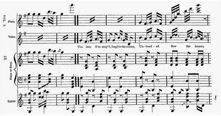 Music page 181 in original